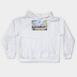 SPACE SHUTTLE TAKING OFF Kids Hoodie